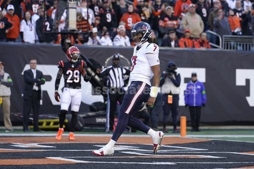 C.J. Stroud leads another gamewinning drive, Texans edge Bengals 3027